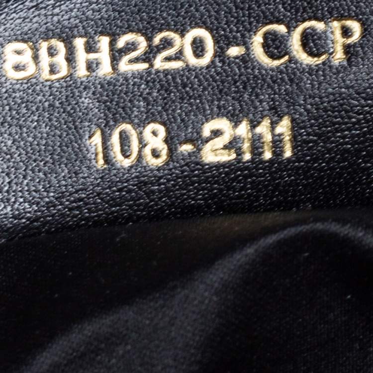 Pre Owned Fendi Black Zucchino Print Canvas and Patent Leather Shopper Tote 