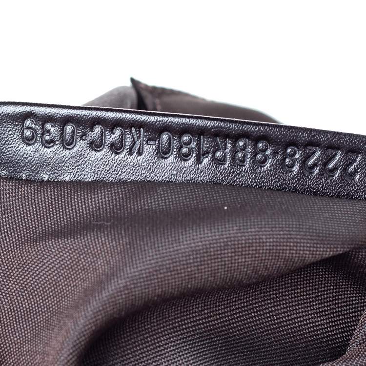 Pre Owned Fendi Brown Tiger Print Canvas Shoulder Bag