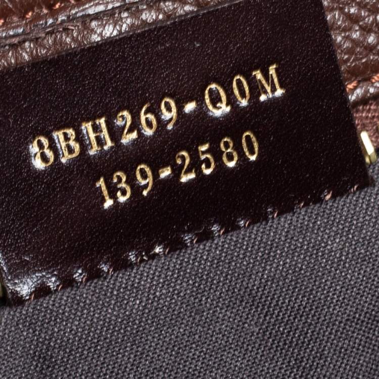 مملوكة مسبقًا Fendi Tobacco Zucca Canvas Jacquard Grande Shopping Tote