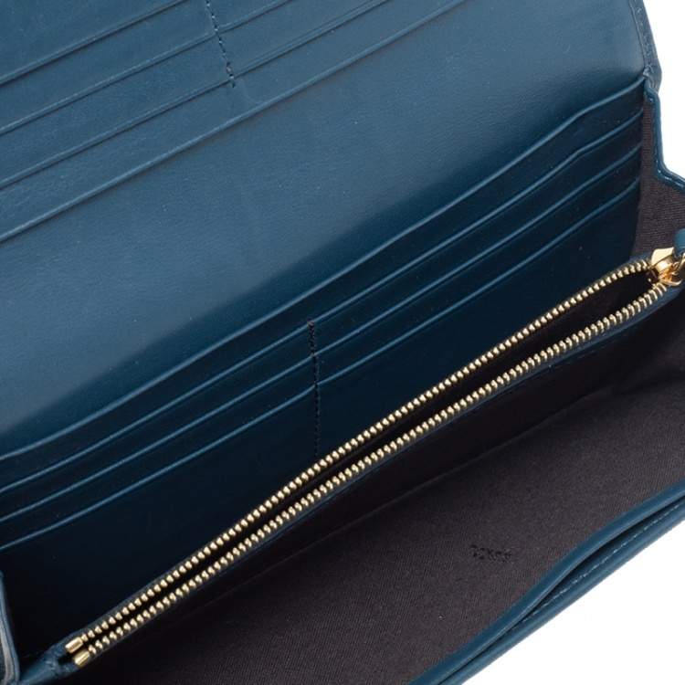 Fendi blue sales wallet