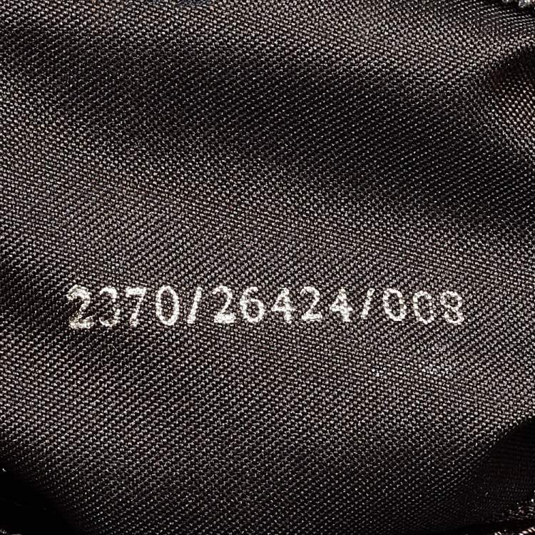 Pre Owned Fendi Brown Zucca Canvas Mamma Baguette Bag