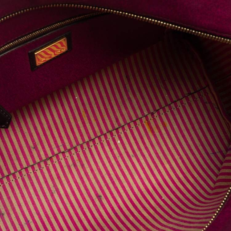 Pre Owned Fendi Tobacco Zucca Coated Canvas Small Roll Shopper Tote