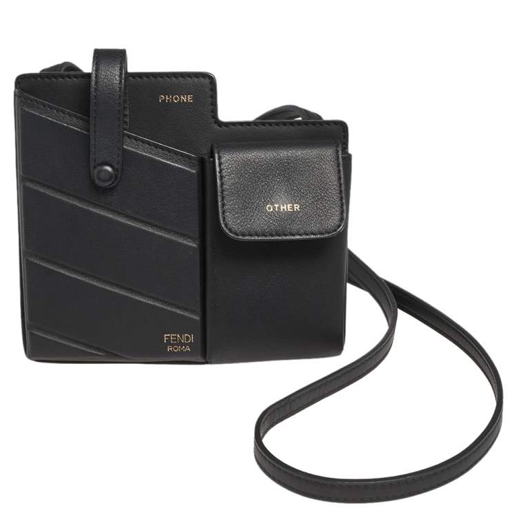 fendi 2 pockets mini bag