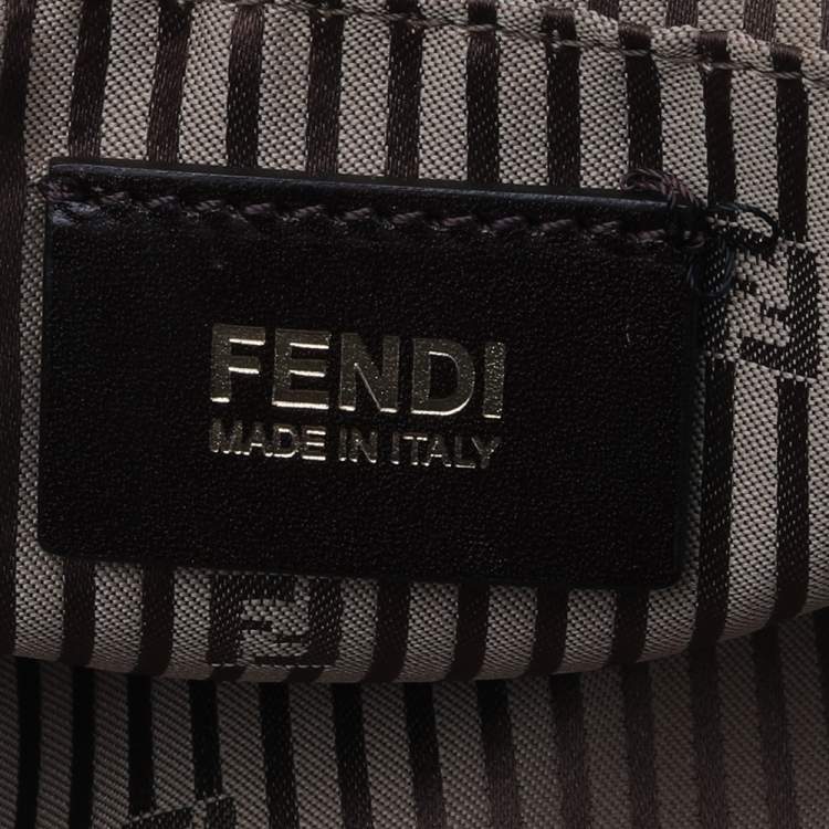 Pre Owned Fendi Multicolor Leather Large Chameleon Tote