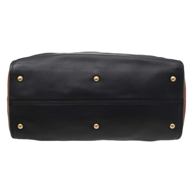 Pre Owned Fendi Multicolor Leather Large Chameleon Tote