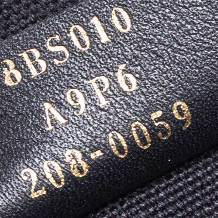 Pre Owned Fendi Black FF Embroidered Canvas and Leather Mini Mon Tresor Drawstring Bucket Bag