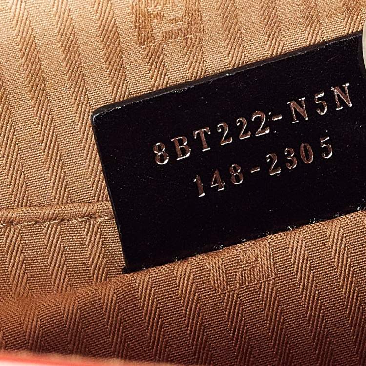 Pre Owned Fendi Multicolor Leather Demi Jour Top Handle Bag