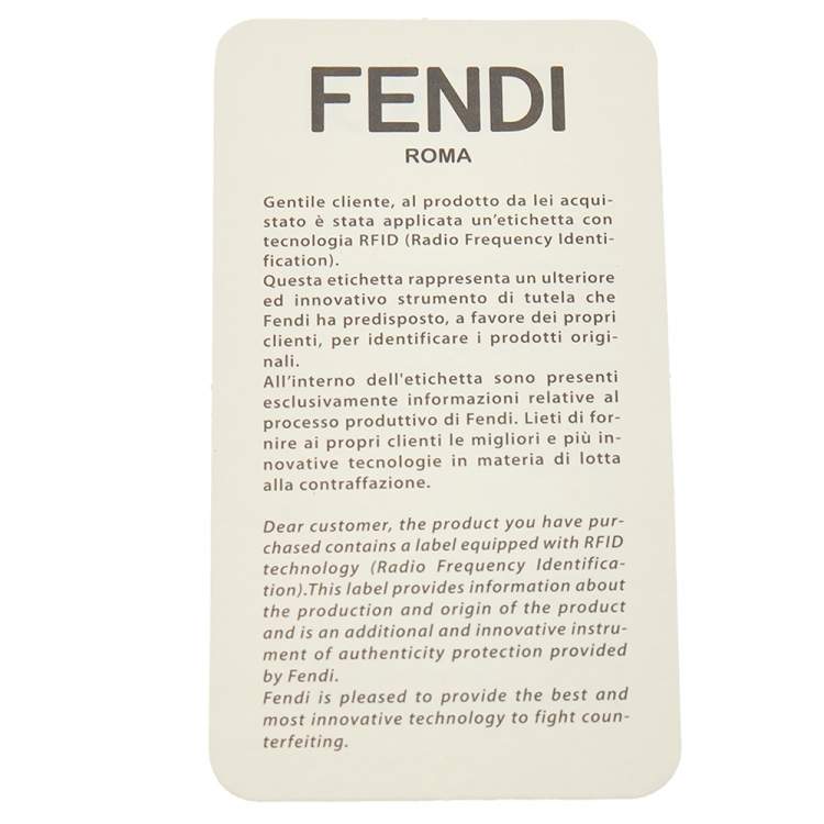 Pre Owned Fendi Blue Leather Peekaboo Top Handle Bag