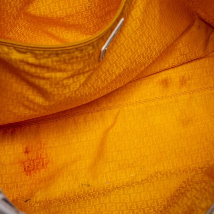 مملوكة مسبقًا Fendi Multicolor Zucca Coated Canvas Large Roll Tote