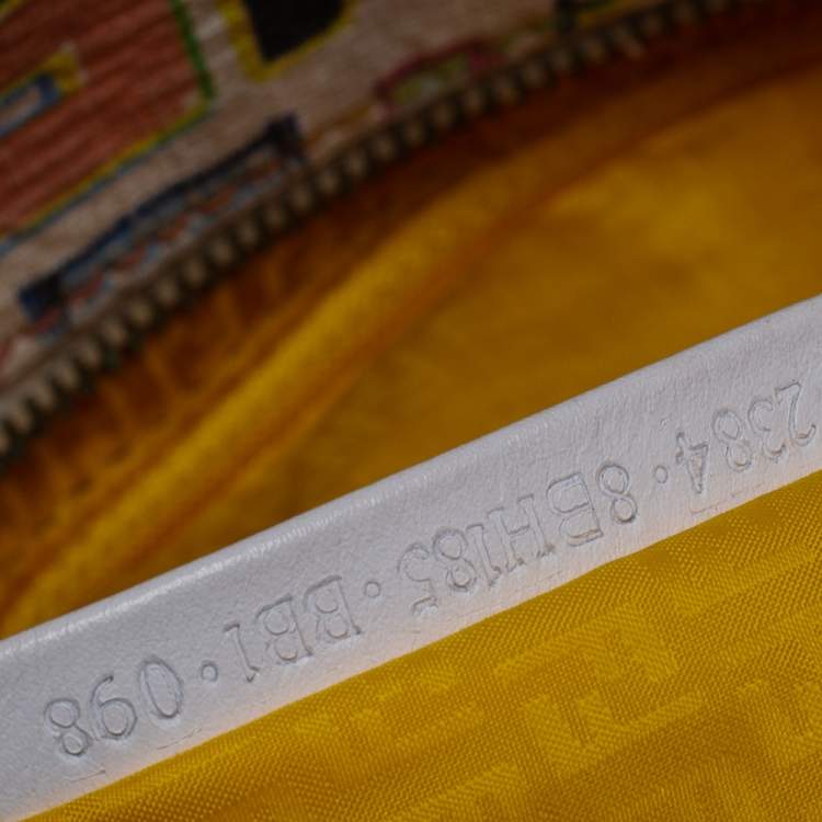 مملوكة مسبقًا Fendi Multicolor Zucca Coated Canvas Large Roll Tote