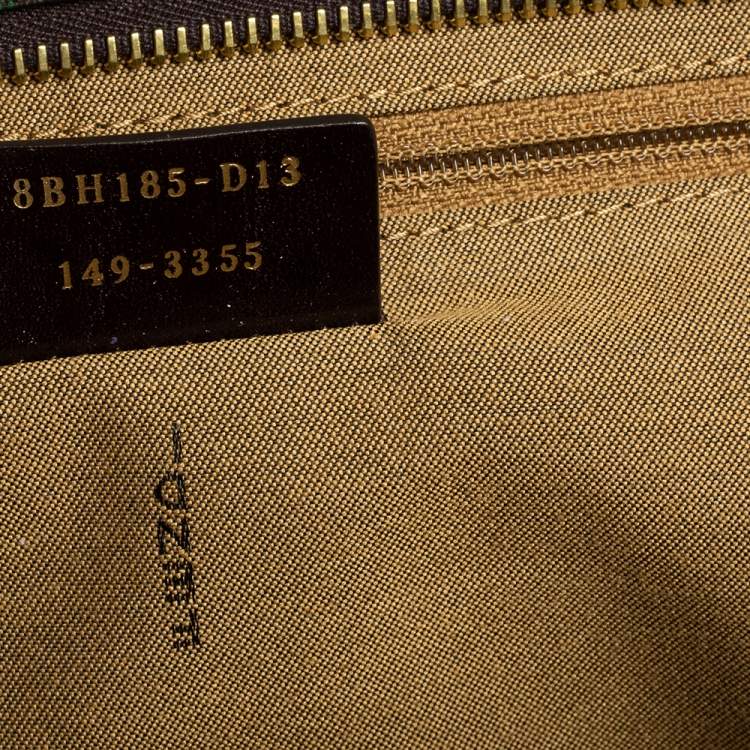 Pre Owned Fendi Multicolor Zucca Coated Canvas Large Roll Tote