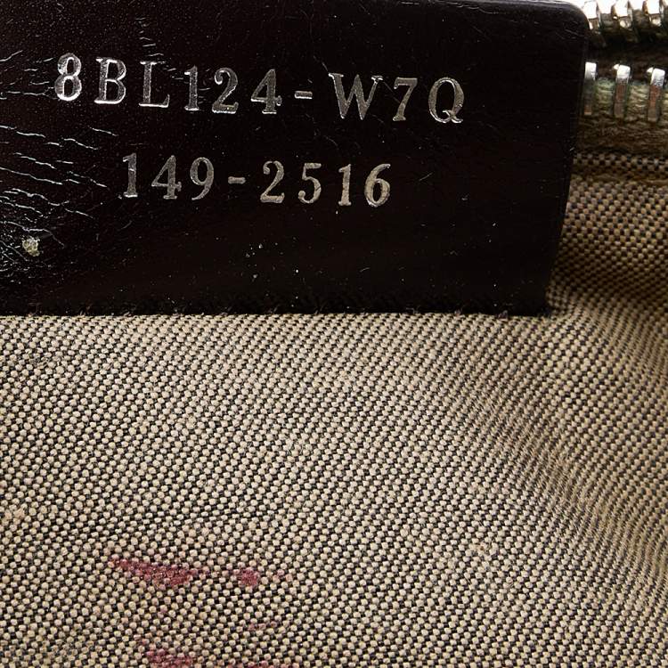 Pre Owned Fendi Beige/Brown Leather Medium By The Way Boston Bag