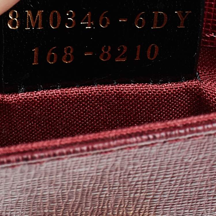 Pre Owned Fendi Multicolor Leather Monster Eyes Wallet On Chain