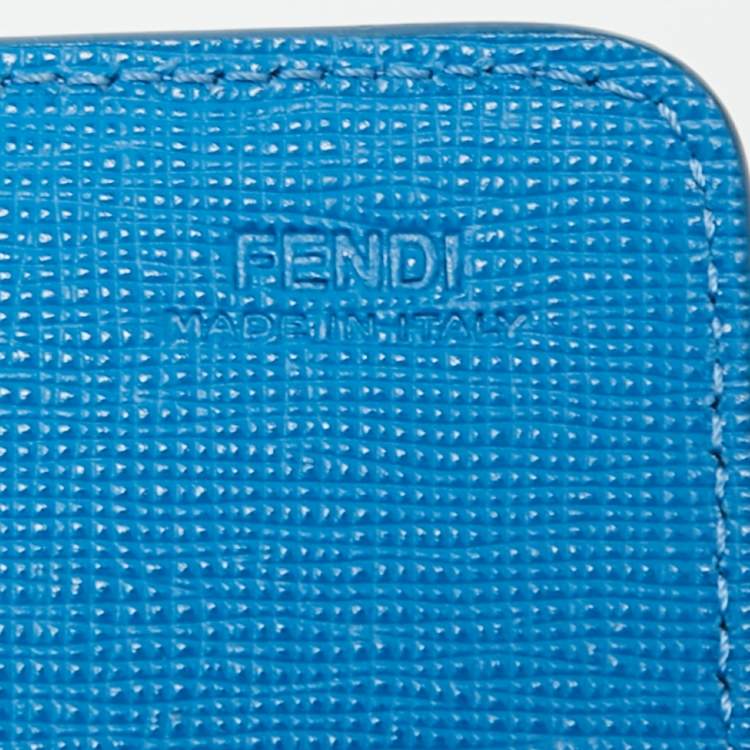 Pre Owned Fendi Multicolor Leather Monster Continental Wallet