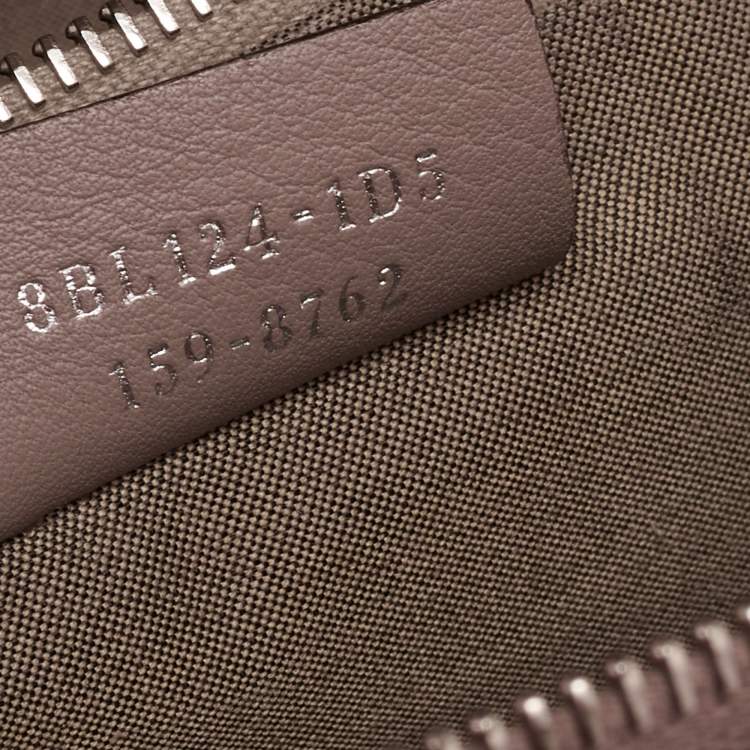Pre Owned Fendi Beige Leather Small By The Way Boston Bag