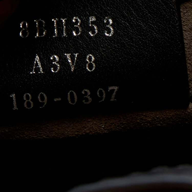 Pre Owned Fendi Tobacco FF Zucca Embossed Leather Small Runaway Tote