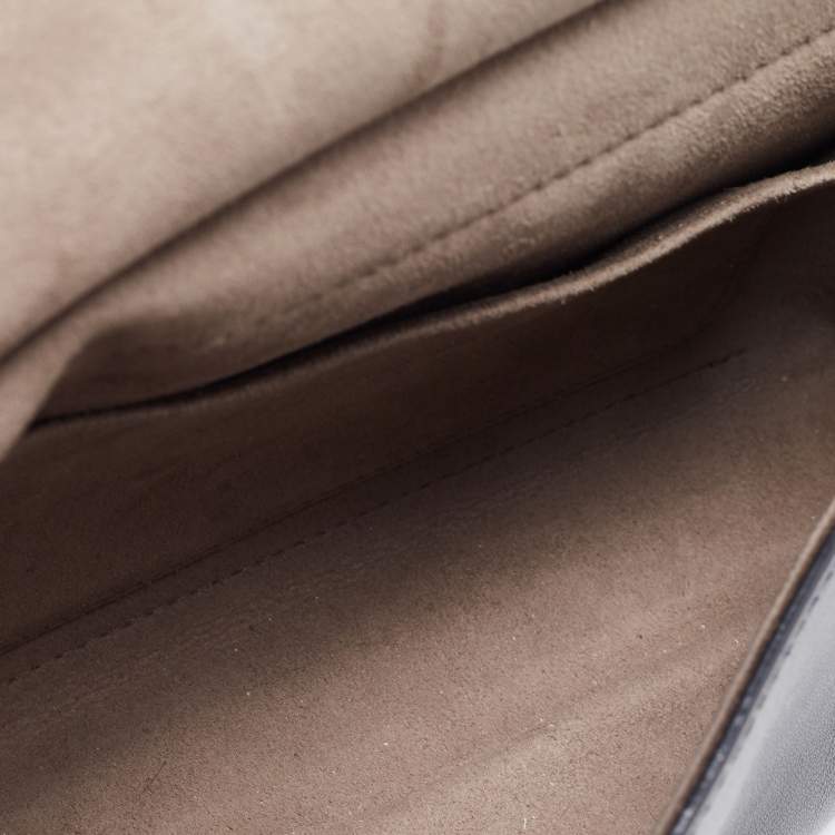 Pre Owned Fendi Tobacco/Black Zucca Coated Canvas and Leather Double F Top Handle Bag
