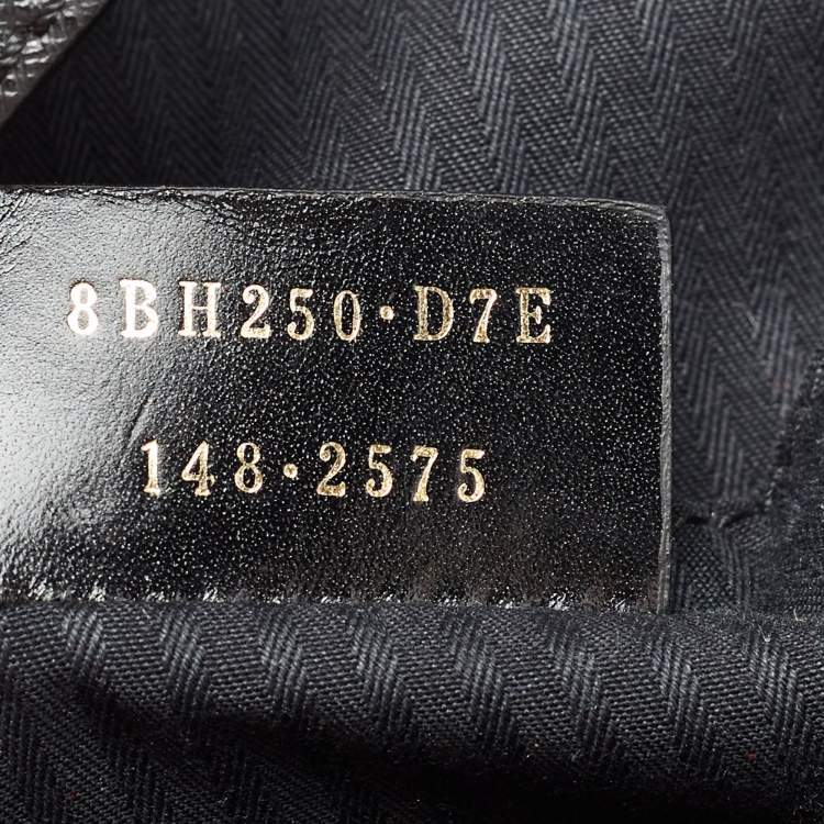 Pre Owned Fendi Black Leather Medium 2Jours Tote