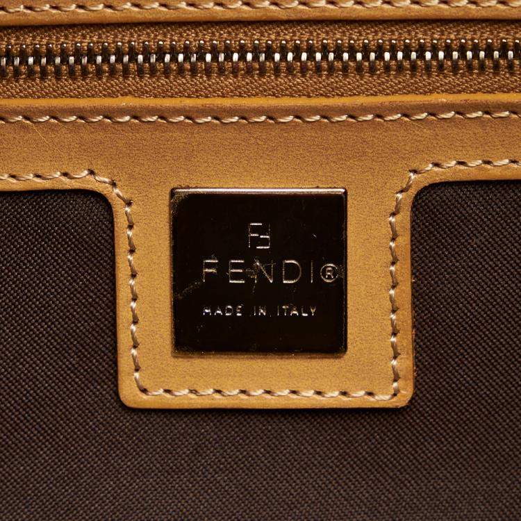 Pre Owned Fendi Red Pony Hair Mamma Baguette