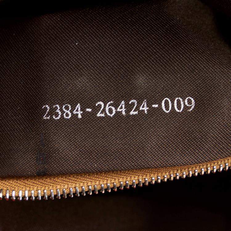 Pre Owned Fendi Red Pony Hair Mamma Baguette