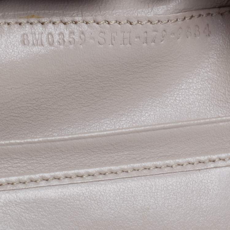Pre Owned Fendi Burgundy Leather Peekaboo Compact Wallet