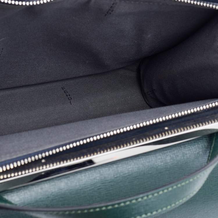 مملوكة مسبقًا Fendi Multicolor Leather Small Demi Jour Top Handle Bag