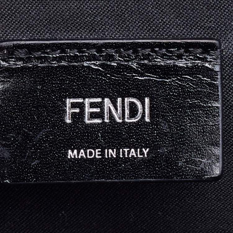 مملوكة مسبقًا Fendi Multicolor Leather Small Demi Jour Top Handle Bag