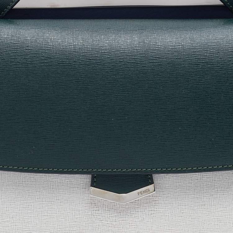 مملوكة مسبقًا Fendi Multicolor Leather Small Demi Jour Top Handle Bag