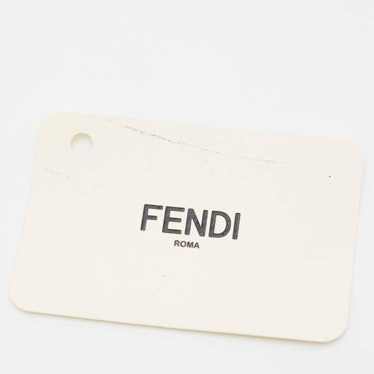Pre Owned Fendi Burgundy Leather Medium Peekaboo Top Handle Bag