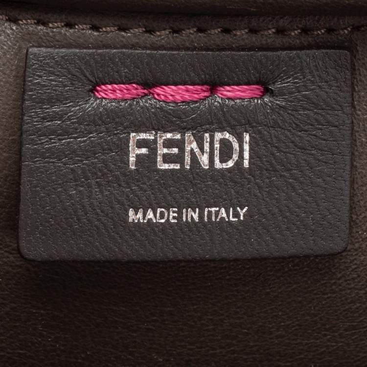 Pre Owned Fendi Pink Leather Medium 3Jours Tote