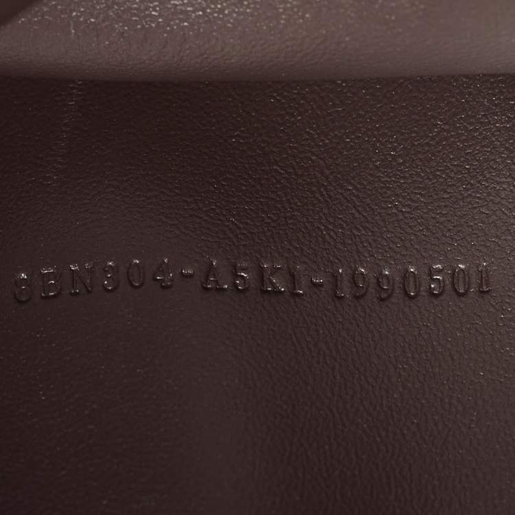 Pre Owned Fendi Burgundy Suede Peekaboo X Lite Top Handle Bag