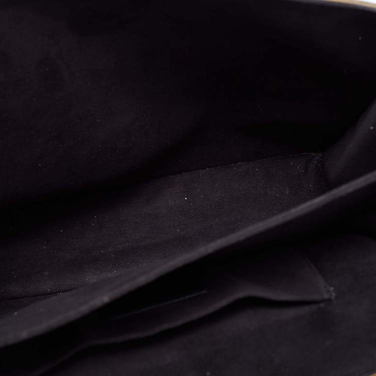 مملوكة مسبقًا Fendi Black Leather Kan I Shoulder Bag