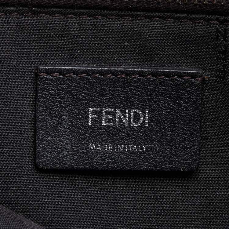 مملوكة مسبقًا Fendi Tricolor Leather Small By The Way Shoulder Bag