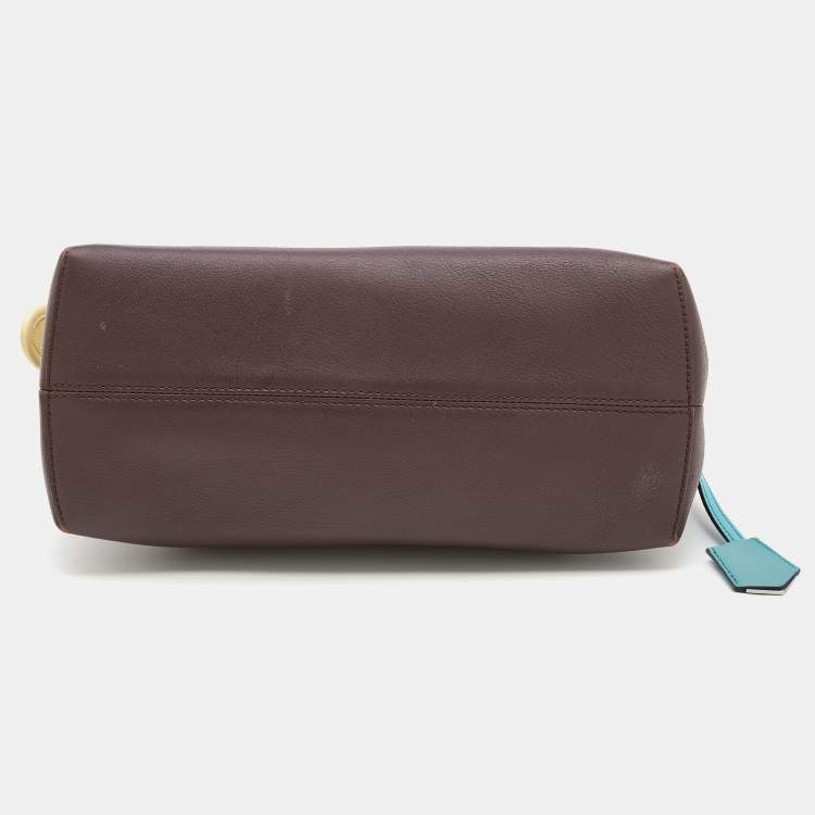 مملوكة مسبقًا Fendi Tricolor Leather Small By The Way Shoulder Bag