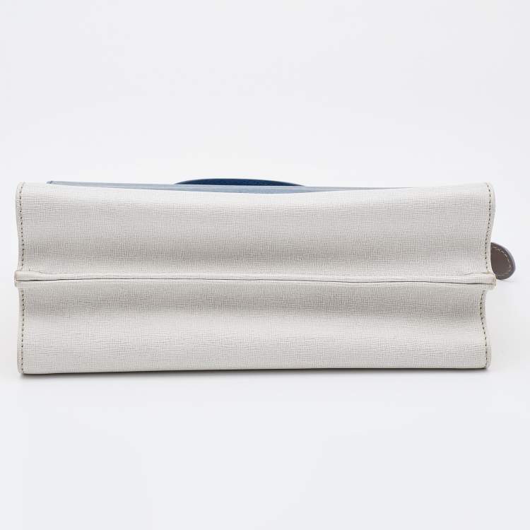 مملوكة مسبقًا Fendi Multicolor Leather Small Demi Jour Top Handle Bag