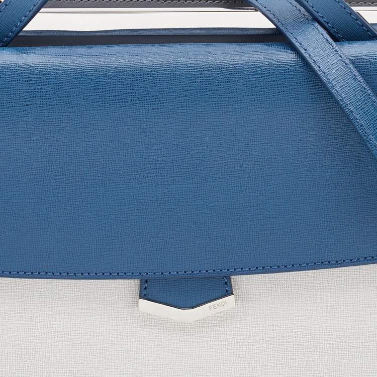 مملوكة مسبقًا Fendi Multicolor Leather Small Demi Jour Top Handle Bag