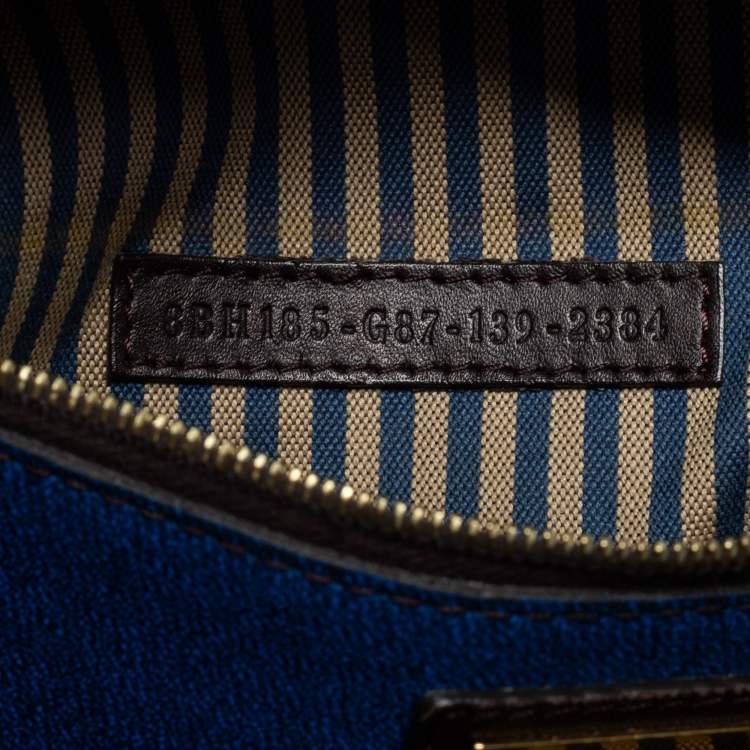 مملوكة مسبقًا Fendi Tobacco Zucca Coated Canvas and Leather Medium Roll Shopper Tote