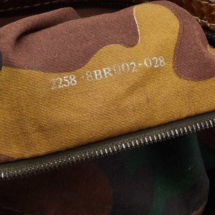 Pre Owned Fendi Blue Denim Baguette Bag