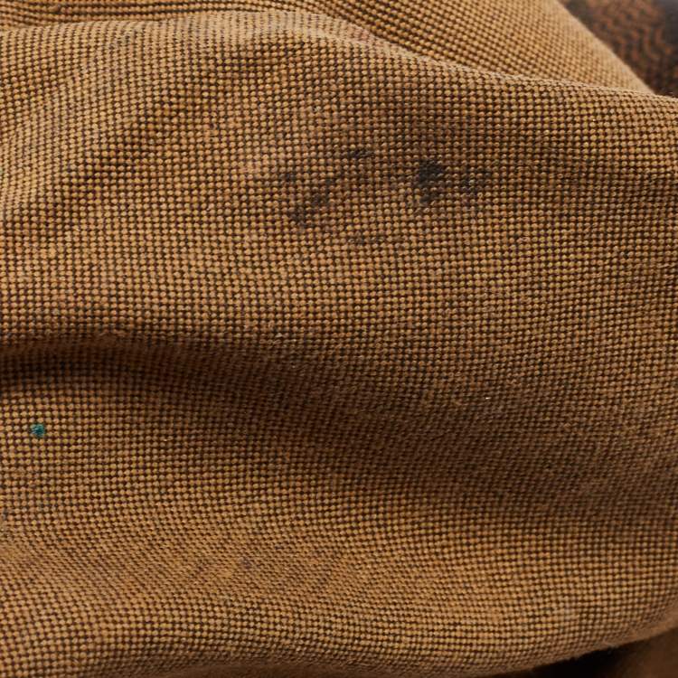 Pre Owned Fendi  Brown Zucca Canvas Shoulder Bag