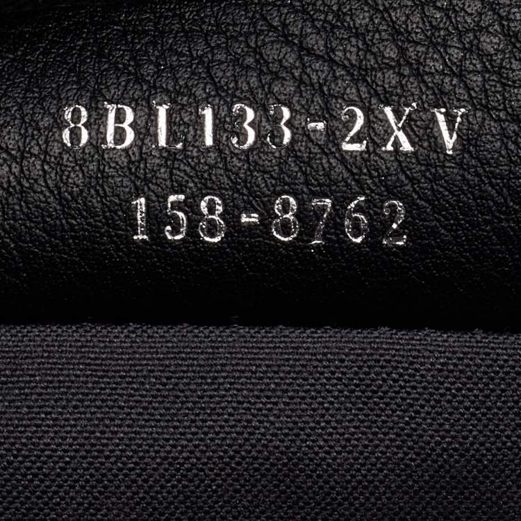 Pre Owned Fendi Blue Leather Mini By The Way Embellished Shoulder Bag