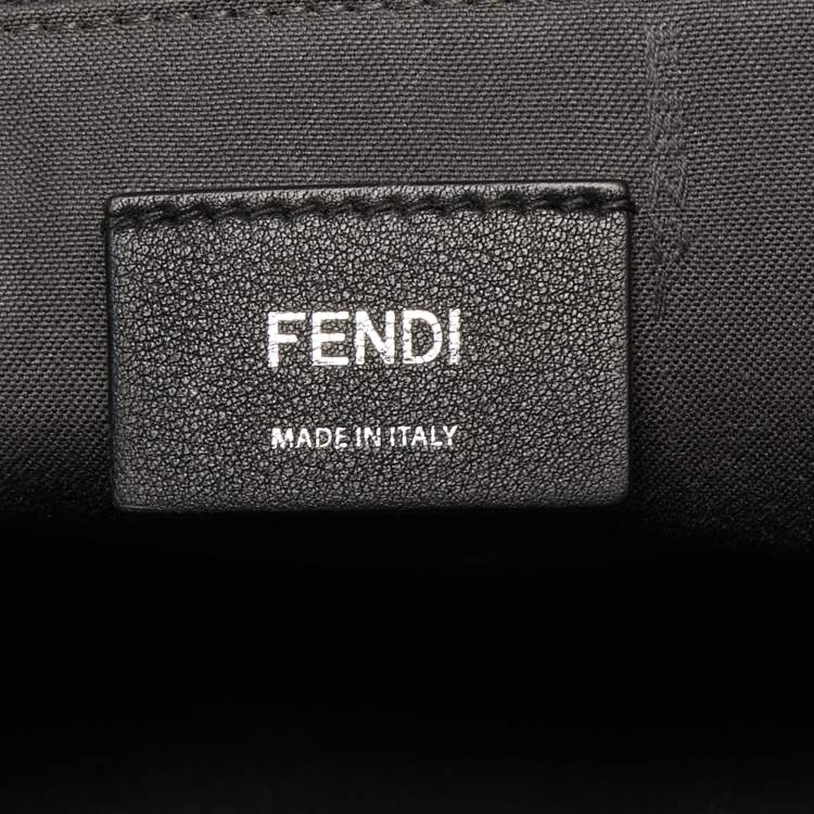 Pre Owned Fendi Light Blue Leather Large By The Way Boston Bag
