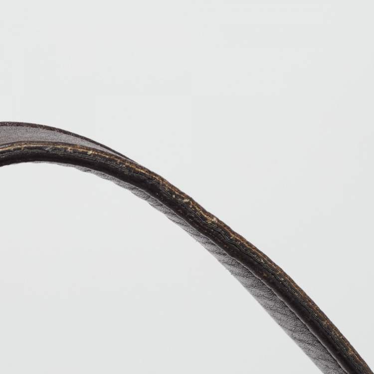 Pre Owned Fendi Tobacco Zucca Canvas and Leather Large Mama Forever Shoulder Bag