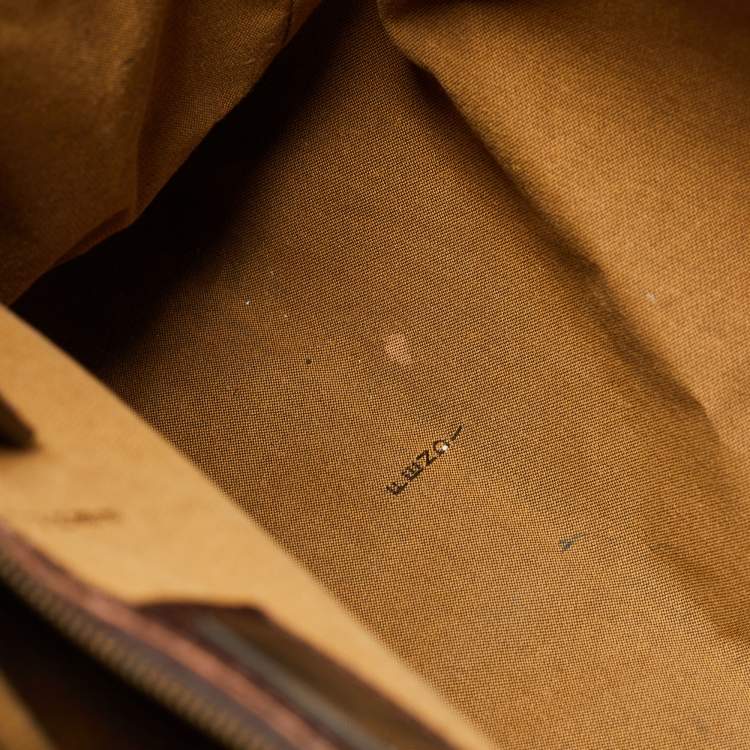 Pre Owned Fendi Tobacco Zucca Canvas and Leather Chef De Jour Tote