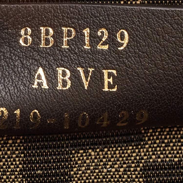 Pre Owned Fendi Beige Leather Small First Clutch