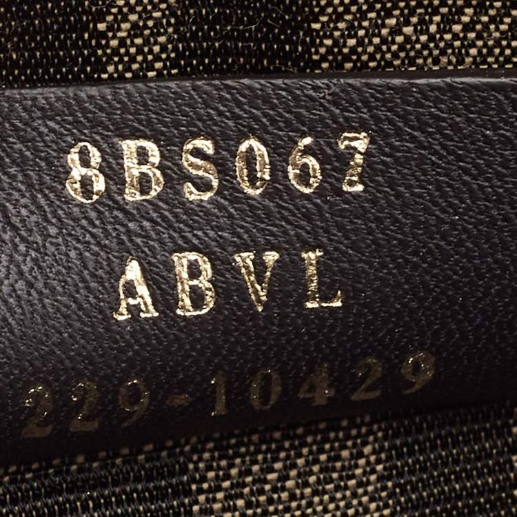 Pre Owned Fendi Beige Leather Mini By The Way Tote