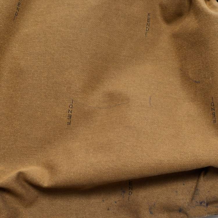 Pre Owned Fendi Tobacco Zucca Canvas and Leather Chef Chain Hobo