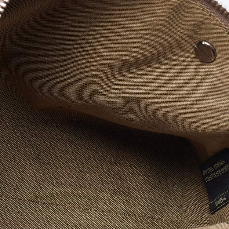 Pre Owned Fendi Beige Leather Mini By The Way Crossbody Bag