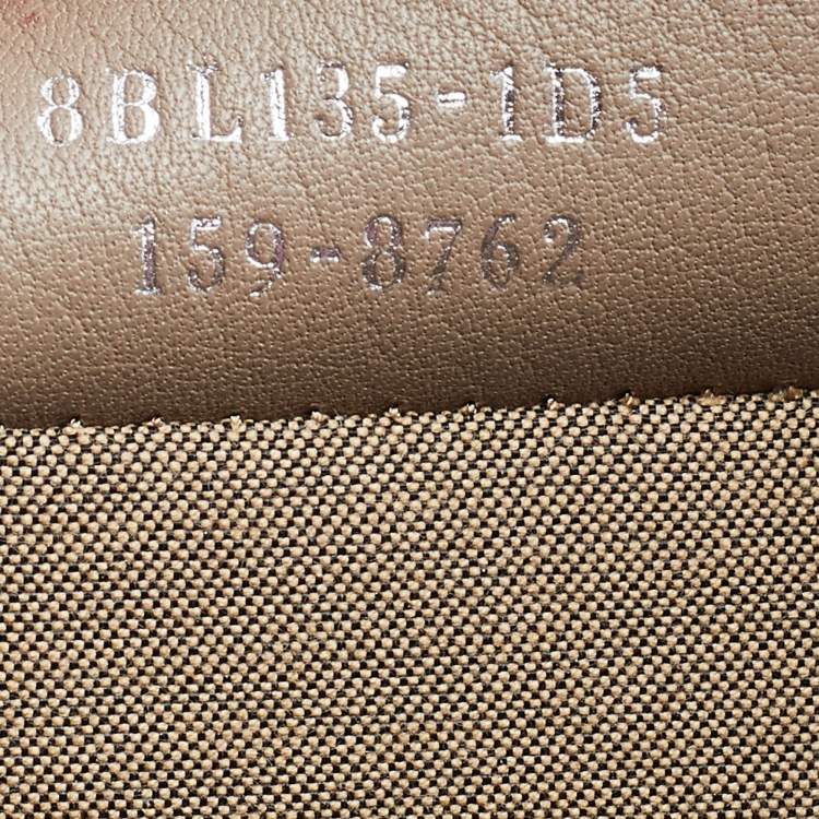 Pre Owned Fendi Beige Leather Mini By The Way Crossbody Bag