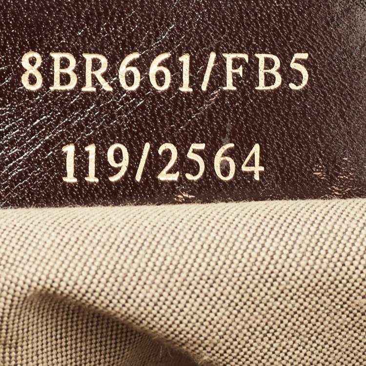 مملوكة مسبقًا Fendi Brown Zucchino Coated Canvas Chiusura Tote