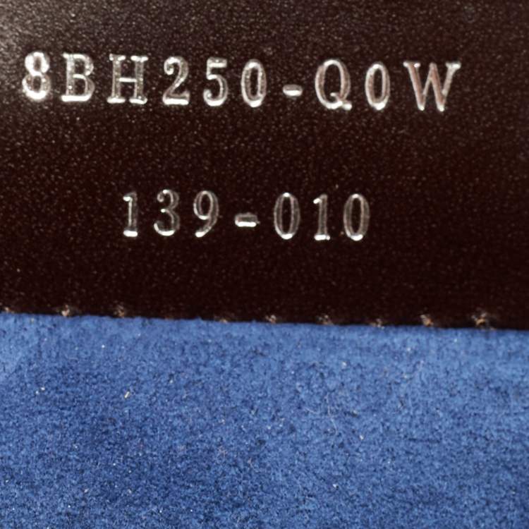 Pre Owned Fendi Brown Leather Medium 2Jours Tote 